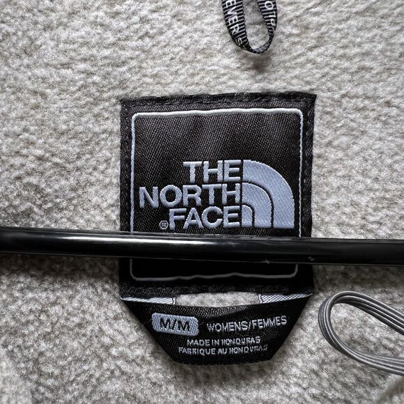 The North Face Denali Polartec Full Zip Fleece Jacket Womens Olive Taupe Medium - Picture 10 of 16